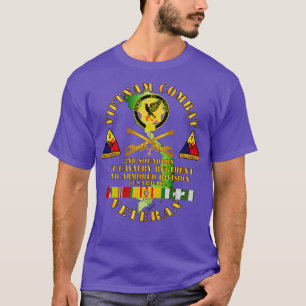 Camiseta Veterano de Guerra de Vietnam 2º Escuadrón 1er Reg