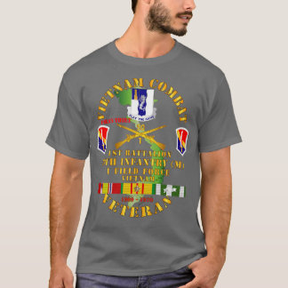 Camiseta Veterano de Guerra de Vietnam con primer campo de