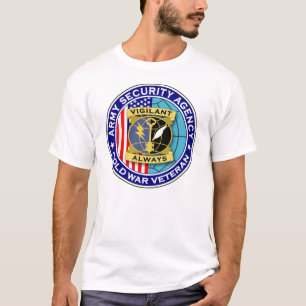 Camiseta Veterano de guerra fría del ASA 1