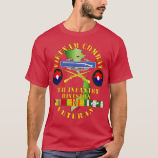 Camiseta Veterano de Infantería de Guerra de Vietnam con 9º