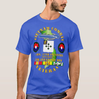 Camiseta Veterano de Infantería de Guerra de Vietnam w 3ᵉʳ 