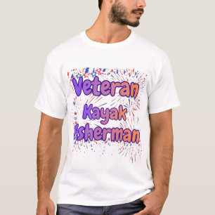 Camiseta Veterano de Kayak Sherman – Veterano de Remo en Ka