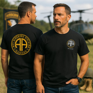 Camiseta Veterano de la 82.ª Aerotransportada Ranger Person