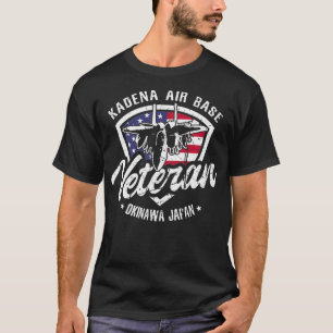 Camiseta Veterano de la Base Aérea Kadena USAF Okinawa Japó