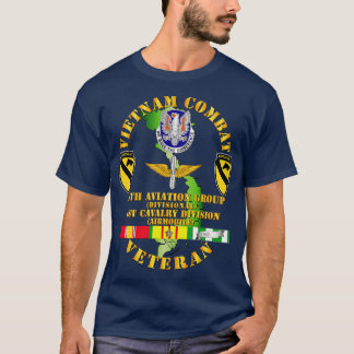 Camiseta Veterano de la caballería de guerra de Vietnam con