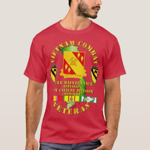 Camiseta Veterano de la caballería de guerra de Vietnam con