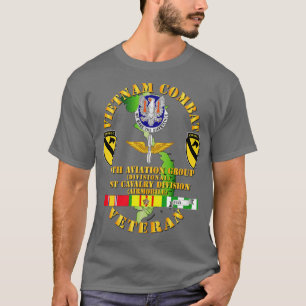 Camiseta Veterano de la caballería de guerra de Vietnam con