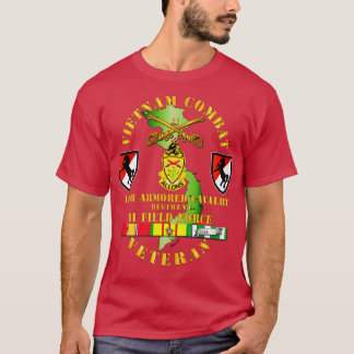 Camiseta Veterano de la caballería de guerra de Vietnam con