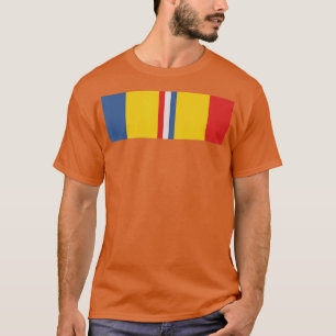 Camiseta Veterano de la Cinta de Acción de Combate Vintage