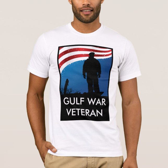 Camiseta Veterano de la guerra del Golfo (Anverso)