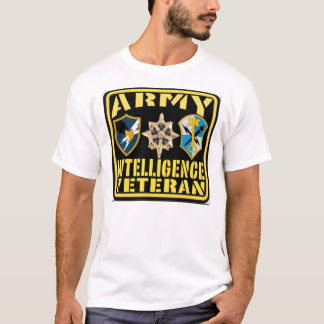Camiseta Veterano de la inteligencia del ejército