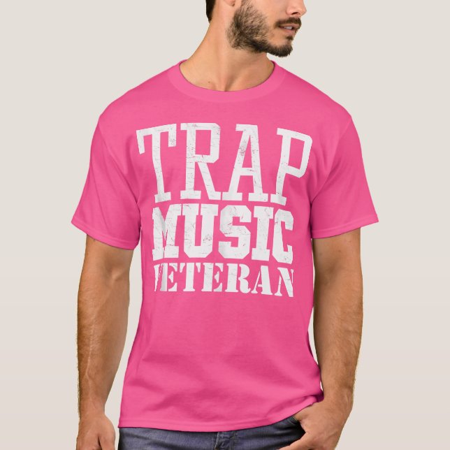Camiseta Veterano de la música Trap - Festival de música Ed (Anverso)