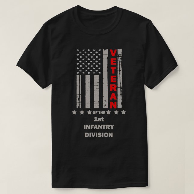 Camiseta Veterano de la Primera División de Infantería (Diseño del anverso)