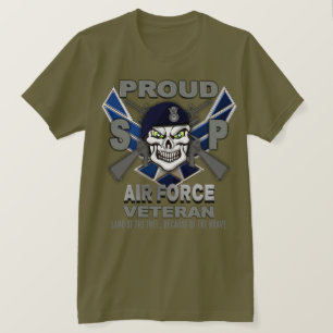 Camiseta Veterano de las Fuerzas de Seguridad Aérea