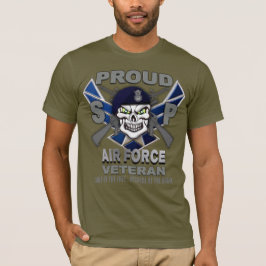 Camiseta Veterano de las Fuerzas de Seguridad Aérea