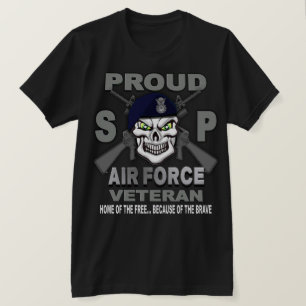Camiseta Veterano de las Fuerzas de Seguridad Aérea