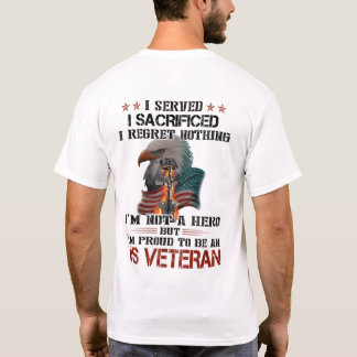 Camiseta Veterano de los Estados Unidos, me serví