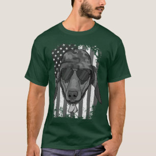 Camiseta Veterano de perro de Dachshund 4 de julio