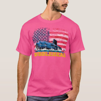 Camiseta Veterano de Submarino Bubblehead Marinero Submarin