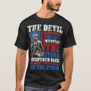 Camiseta Veterano de tormenta del desierto no puede aguanta