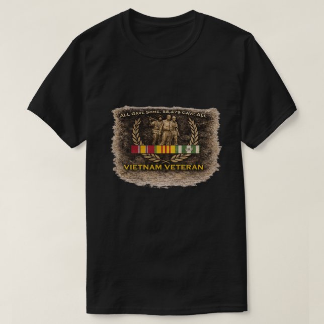 CAMISETA VETERANO DE VIETNAM (Diseño del anverso)