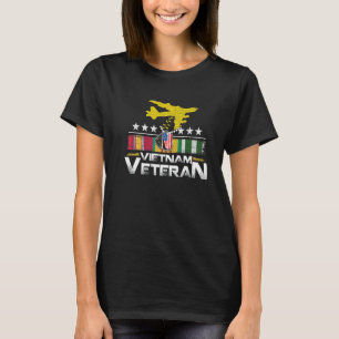 Camiseta Veterano de Vietnam B 52 Stratofortress Bomber Pla