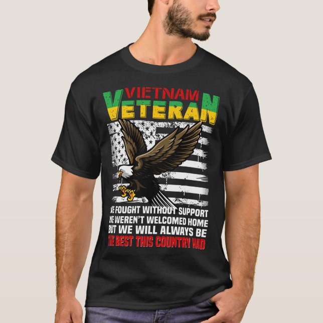 Camiseta Veterano de Vietnam Siempre Seremos Lo Mejor De Es (Anverso)