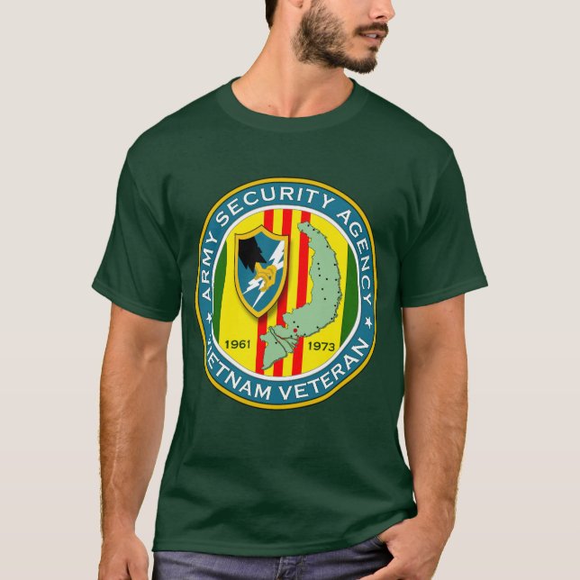 Camiseta Veterano del ASA Vietnam (Anverso)