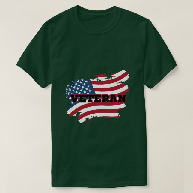 Camiseta Veterano del Ejército (Diseño del anverso)
