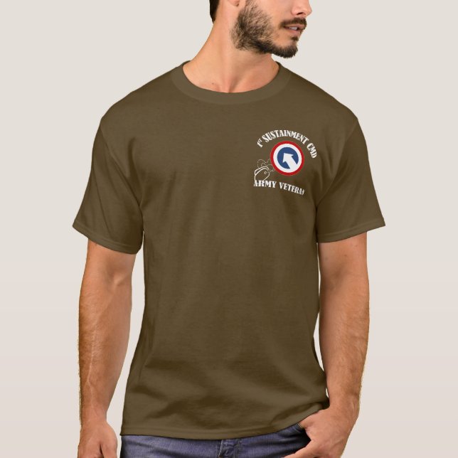 Camiseta Veterano del Ejército - 1 TSC (Anverso)