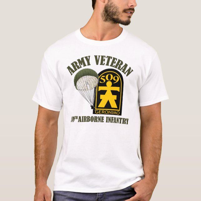 Camiseta Veterano del ejército - 509o PIR (Anverso)