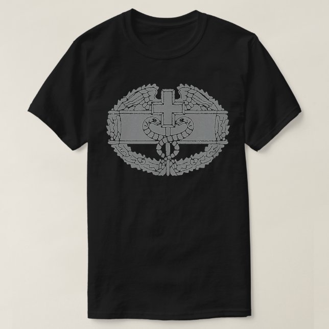 Camiseta Veterano del Ejército Médico de Combate (Diseño del anverso)
