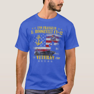 Camiseta Veterano del portaaviones USS Franklin D Roosevelt