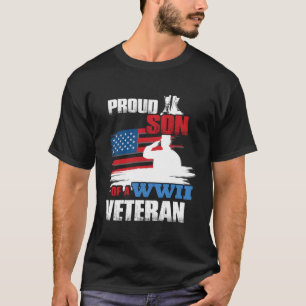 Camiseta Veterano Día De La Segunda Guerra Mundial Orgullos