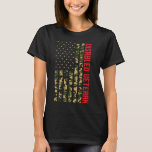 Camiseta Veterano discapacitado soldado militar discapacita
