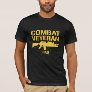 CAMISETA VETERANO IRAQ DEL COMBATE