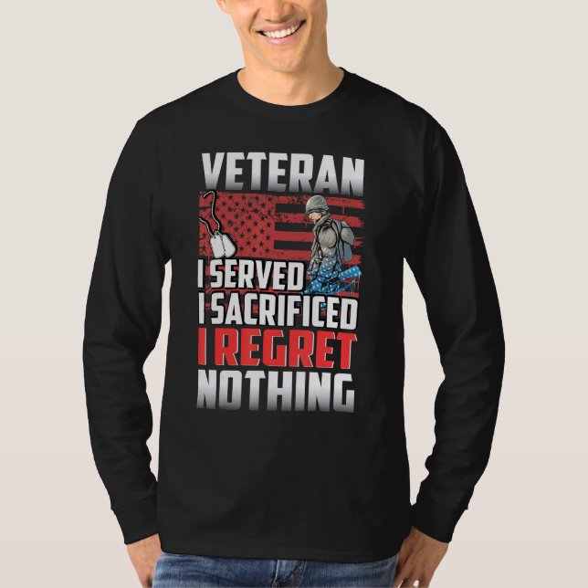 Camiseta Veterano, lo siento. (Anverso)