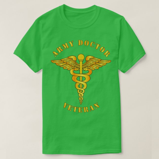 Camiseta Veterano médica (Diseño del anverso)