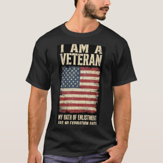 Camiseta Veterano: Mi juramento no tiene fecha de caducidad