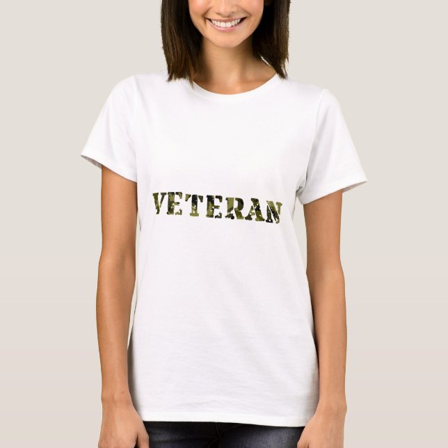 Camiseta Veterano militar (Anverso)