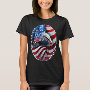 Camiseta Veterano militar Patriota Bandera Estadounidense 1