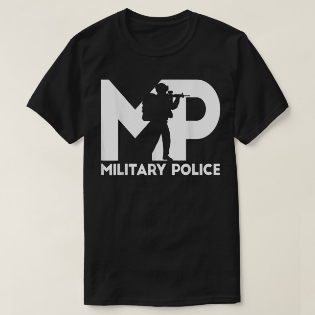 Camiseta Veterano MP Policía Militar (Diseño del anverso)