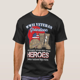 Camiseta Veterano nieto Wwii La Mayoría De Las Personas Nun
