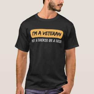 Camiseta Veterano Orgullo 🇺 🇸 audaz declaración para héro