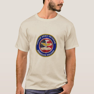 Camiseta Veterano Orgulloso de la Aviación del Ejército