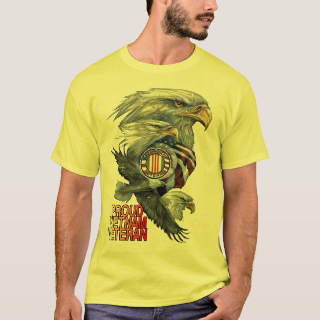 CAMISETA VETERANO ORGULLOSO DE VIETNAM (Anverso)