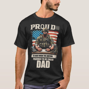 Camiseta Veterano orgulloso y papá