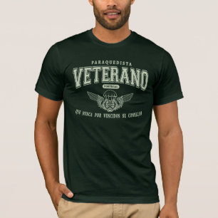 Camiseta Veterano Paracaidista Portugués