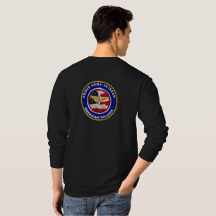Camiseta Veterano soldado de aviación del ejército orgull