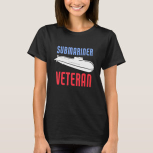 Camiseta Veterano Submarinero De Ee.Uu.